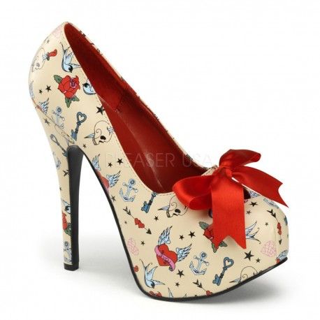 Zapato Pin Up Couture Teeze 12-3