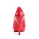 Zapatos rojos de tacón con plataforma Flair 480