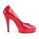 Zapatos rojos de tacón con plataforma Flair 480